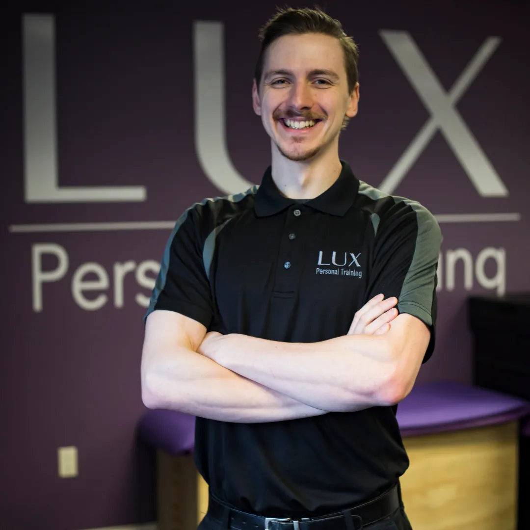 Cory at LUX Fitness Studio gym in Clarks Summit
