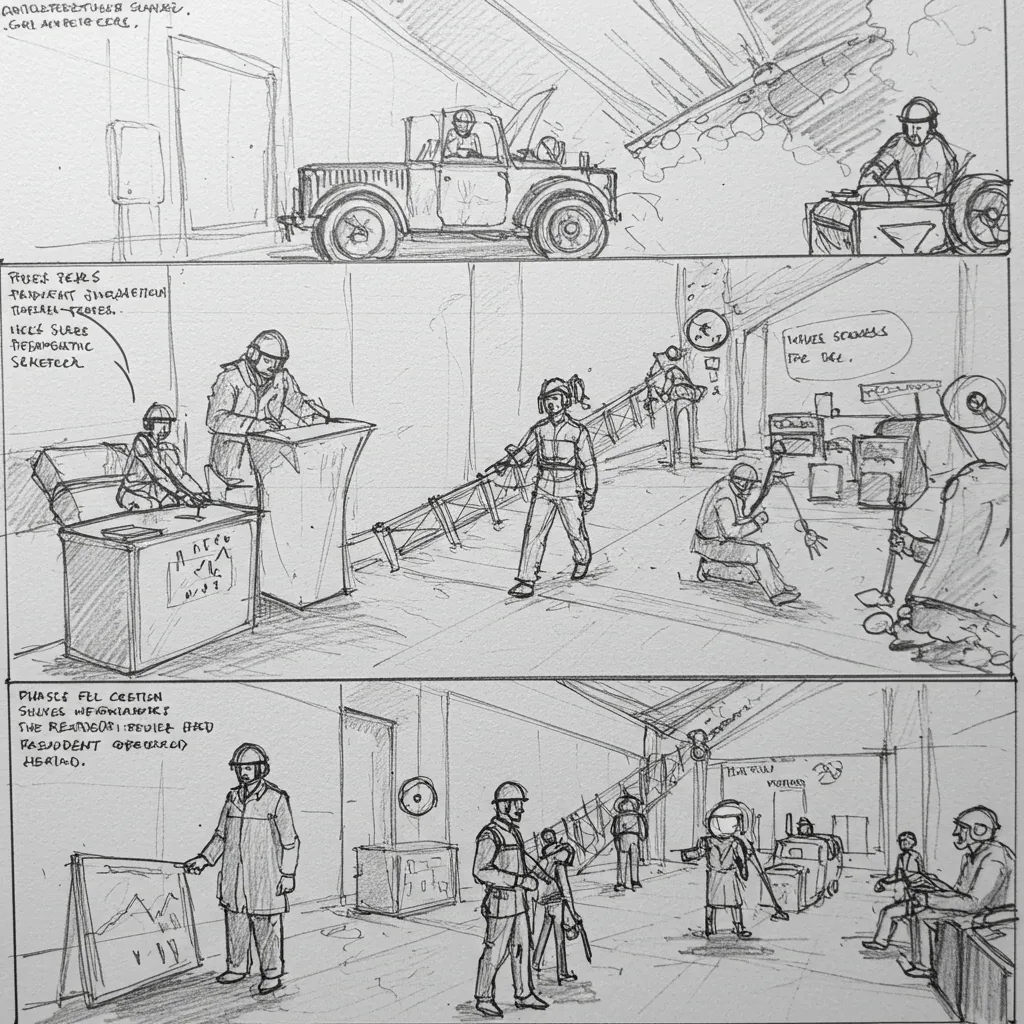 dibujo de construcción
