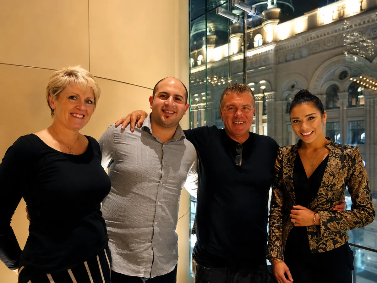 Team Wasson with Isaac and Chantele Chay