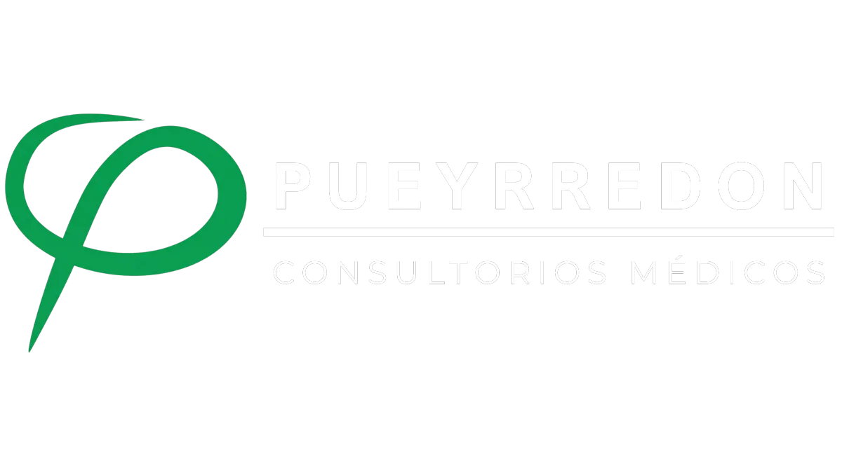 Logotipo oficial encabezado de Consultorios Médicos Pueyrredón