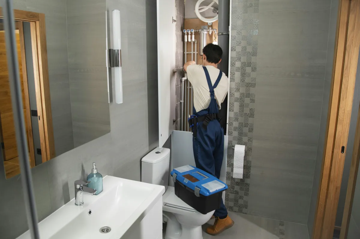 Boiler breakdown repair in Tooting with an engineer diagnosing a boiler fault code
