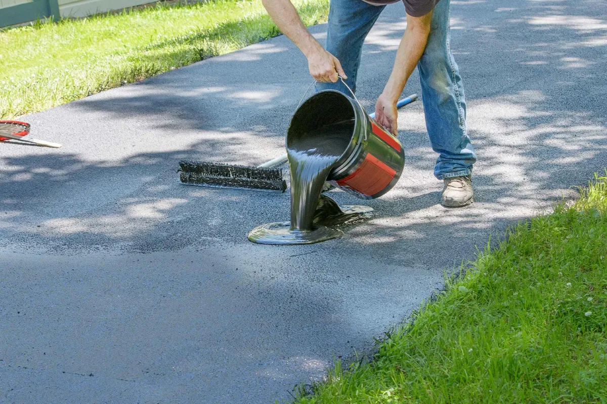 Driveway sealing, Brant ON