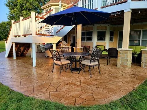 Concrete Patio Design in Brant Ontario