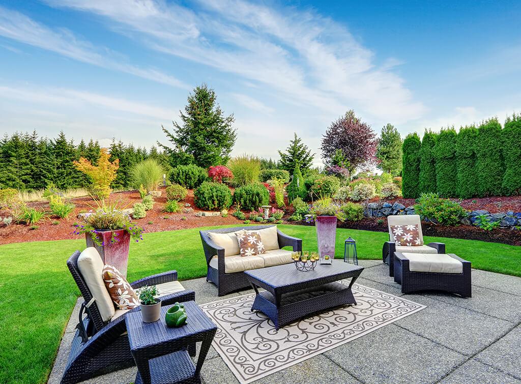 concrete patio in Brant, Ontario