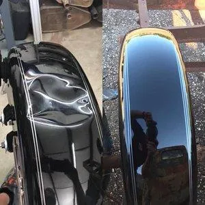 motorcycle tank dent repair