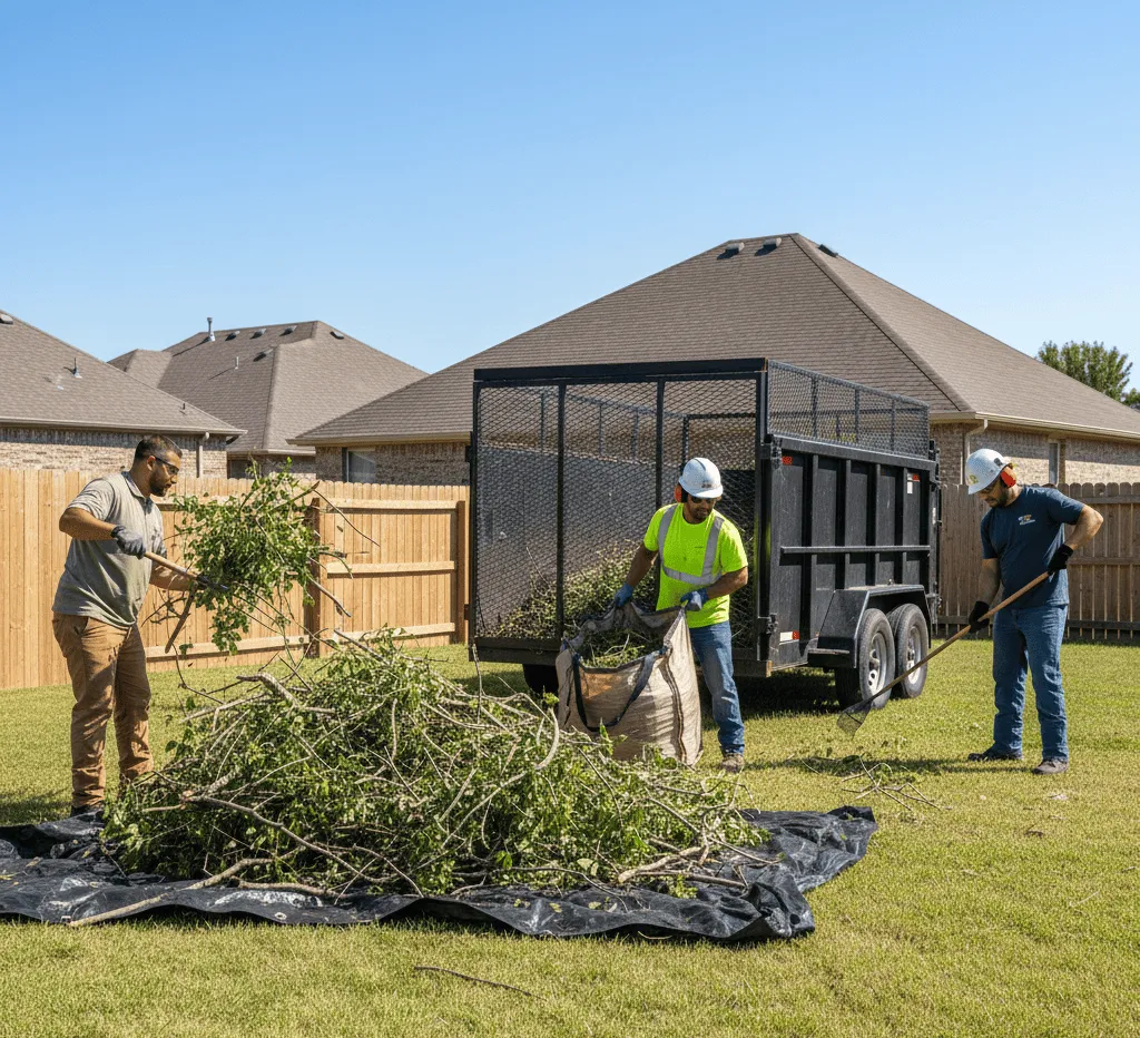 Brush removal in Signal Mountain