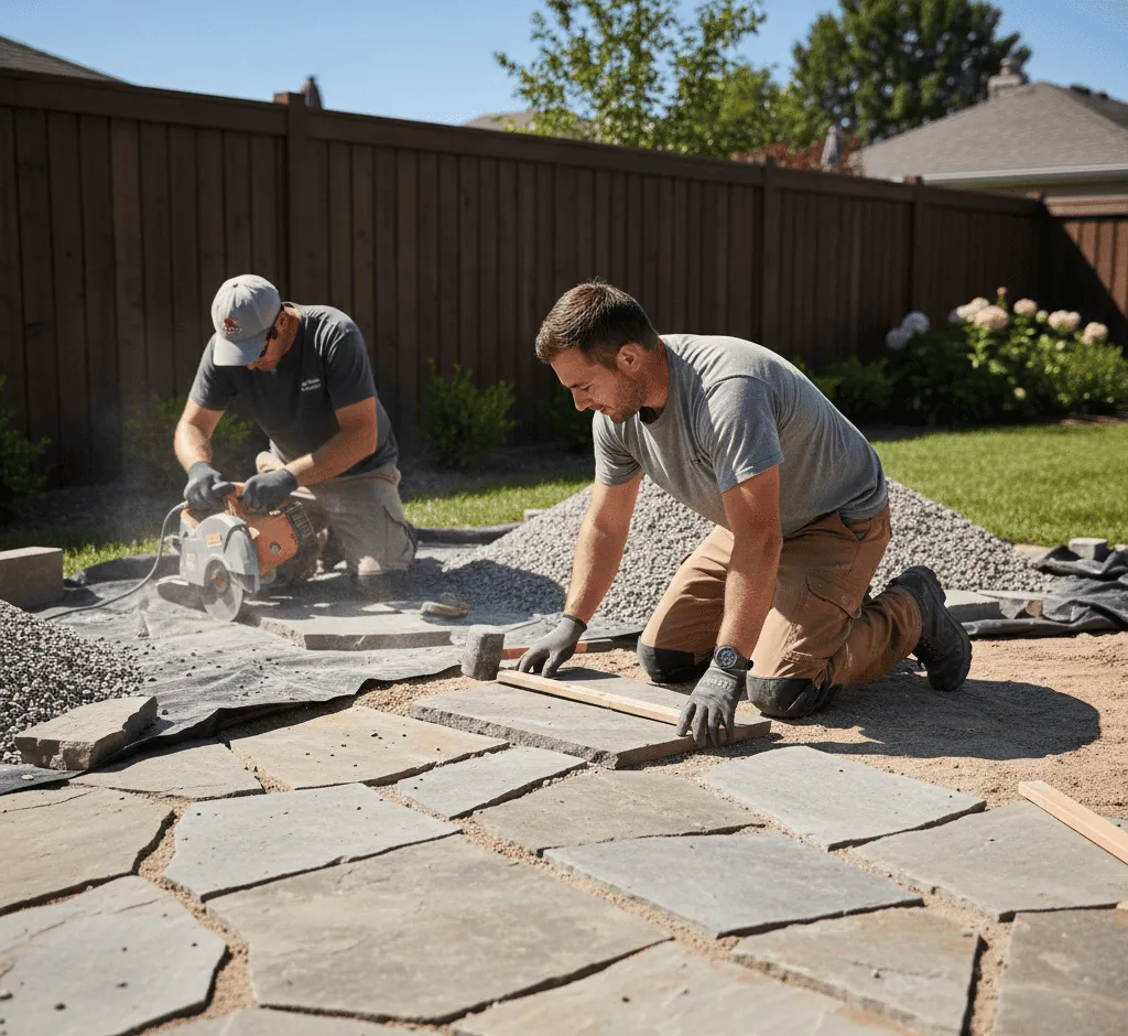 Hardscaping in Signal Mountain