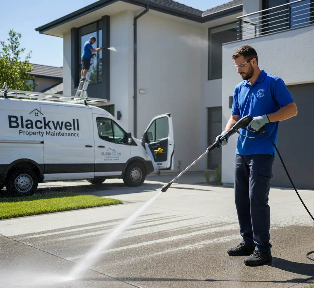 Pressure washing Signal Mountain