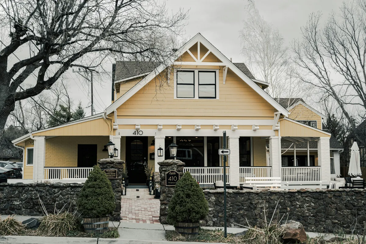 Craftsman-style home with a covered front porch