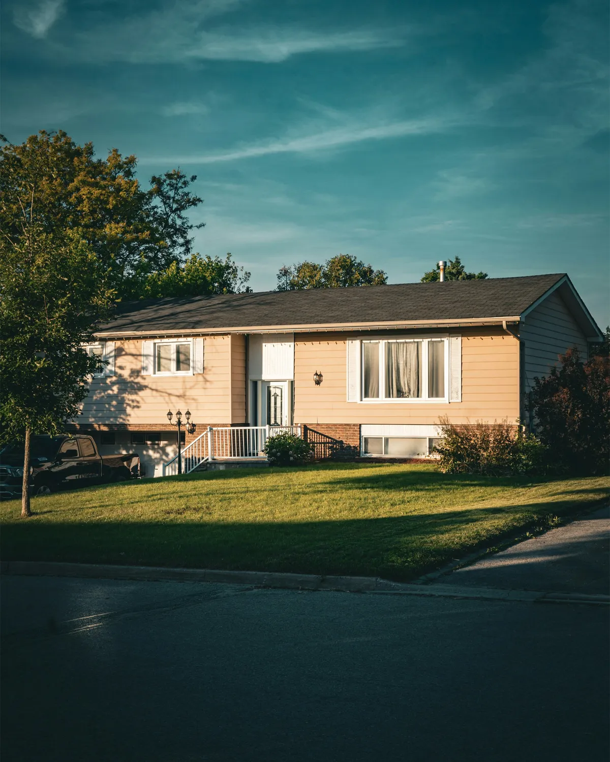 Well-kept home exterior