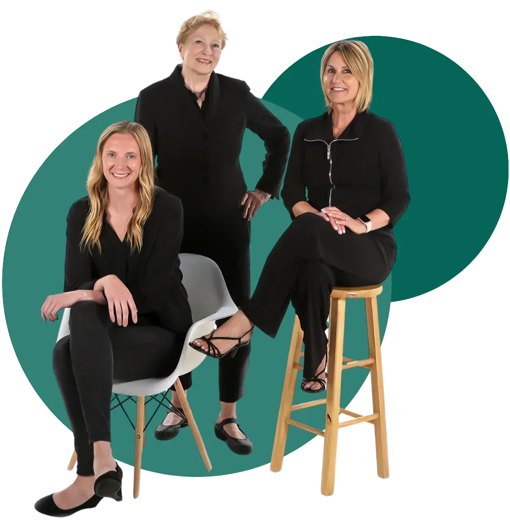 Group photo of Bonnie, Mariah & Ruth