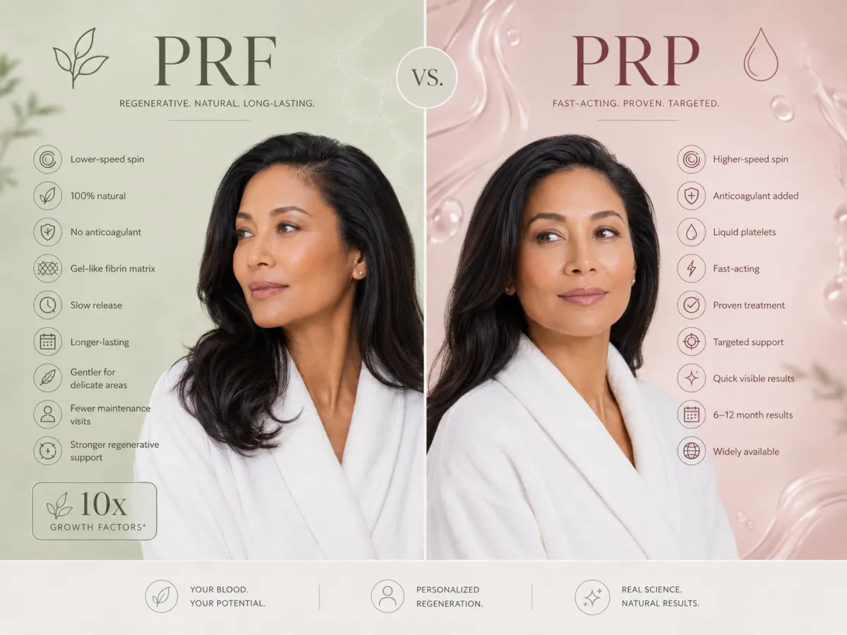 PRF vs PRP: Which Treatment is Right for You? (And Why You Might Be Confused!)