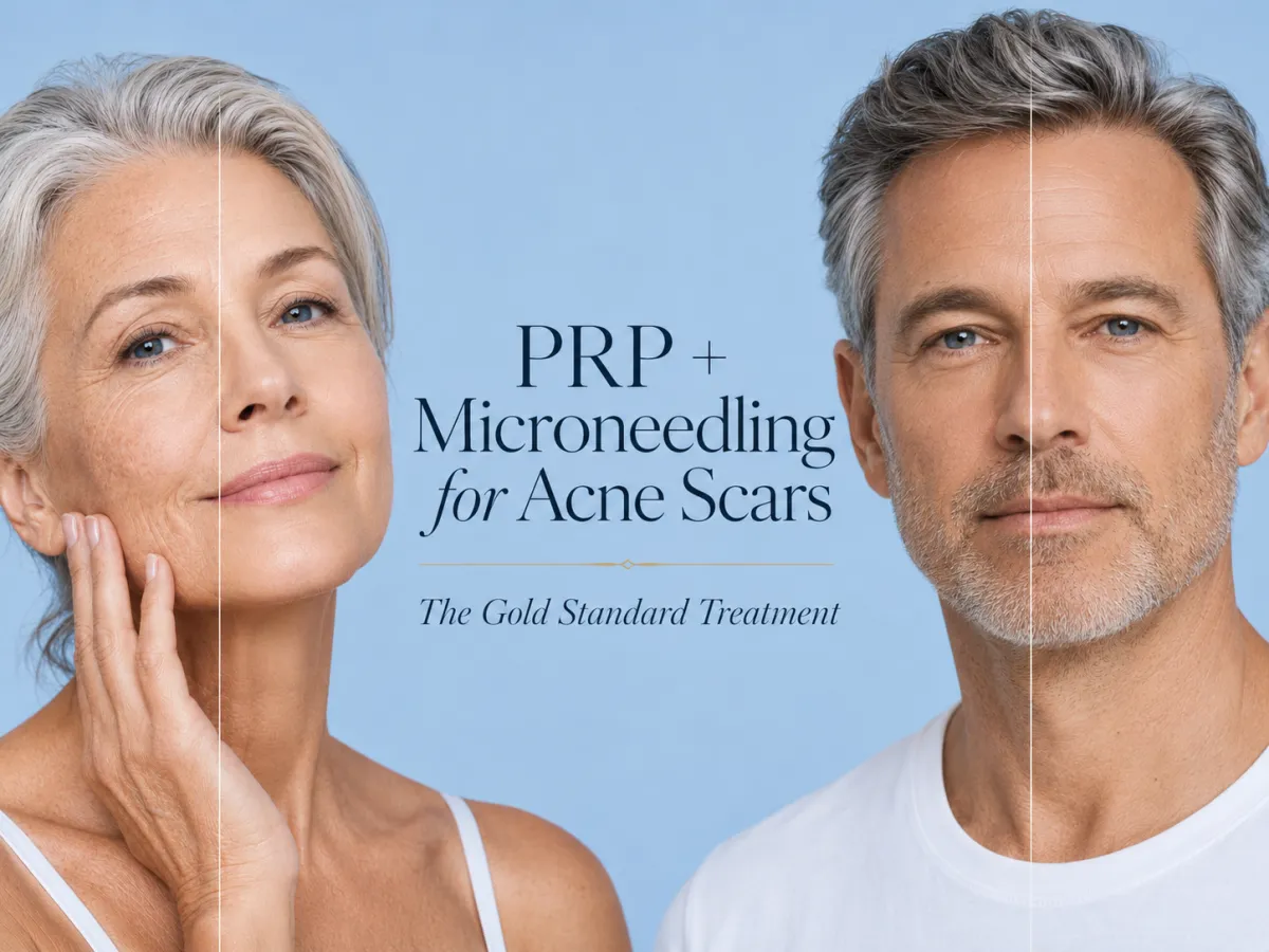 PRP + Microneedling for Acne Scars: The Gold Standard Treatment