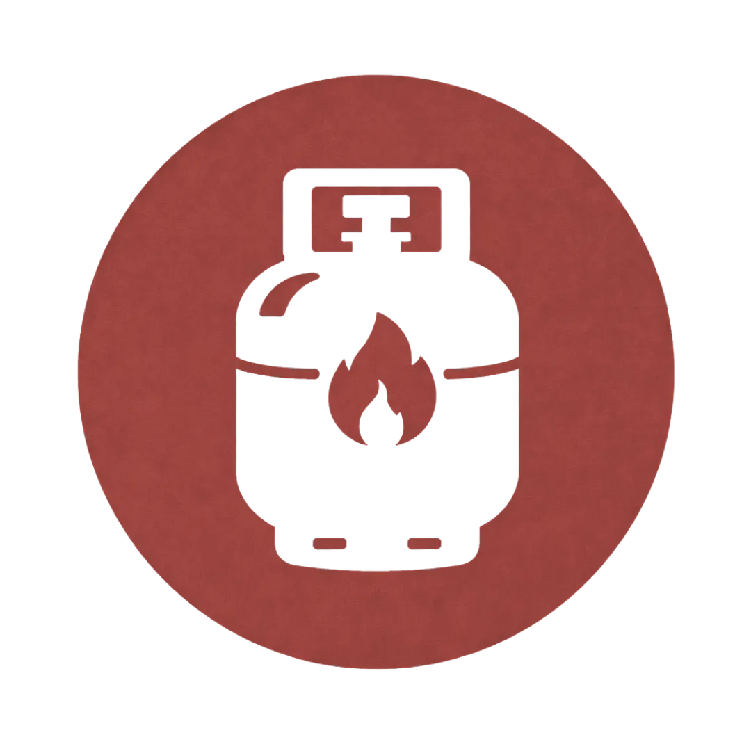 On site propane refill station