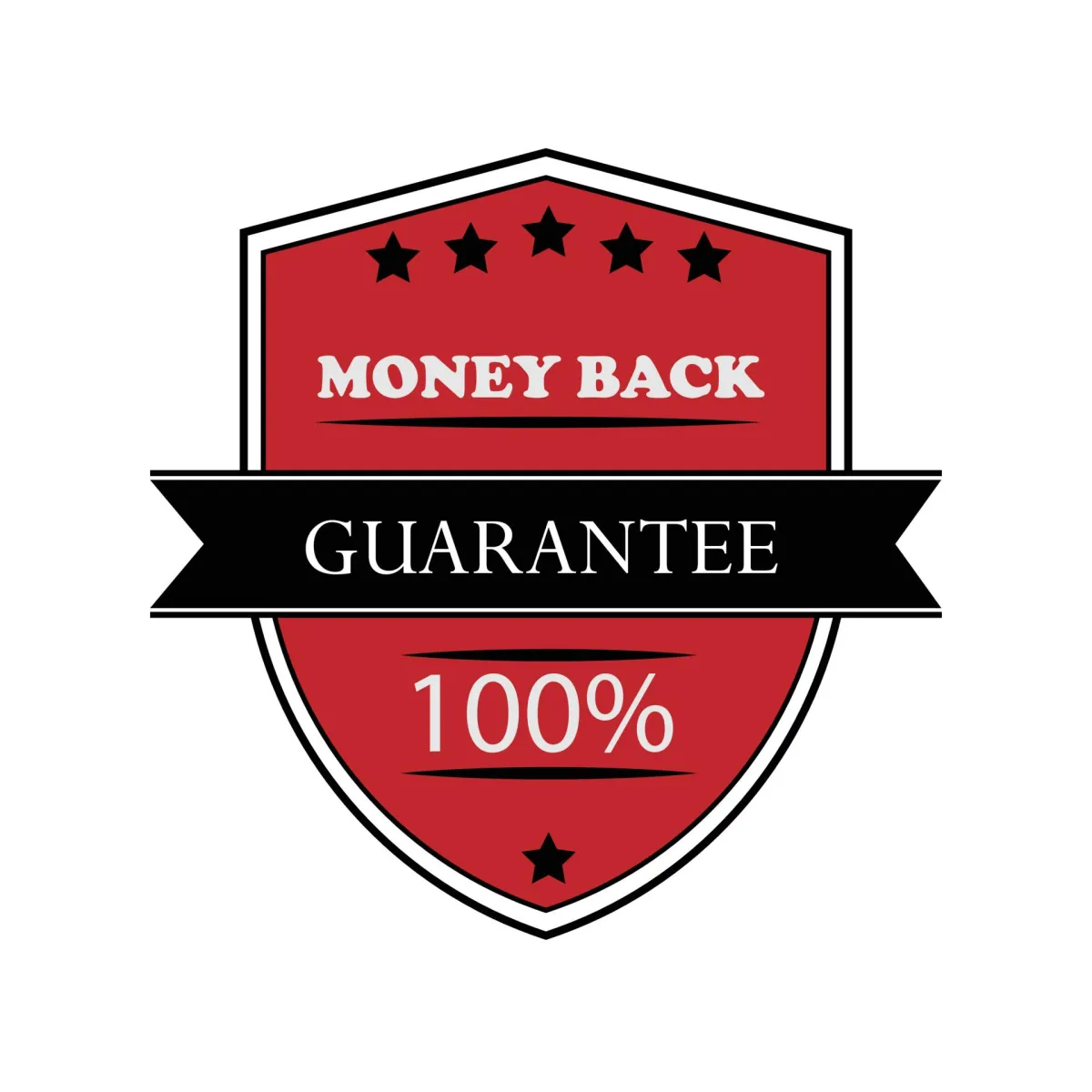 Money back guarantee badge