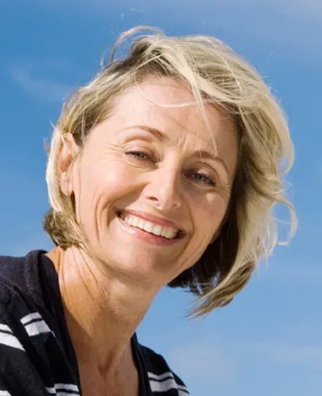 Smiling woman