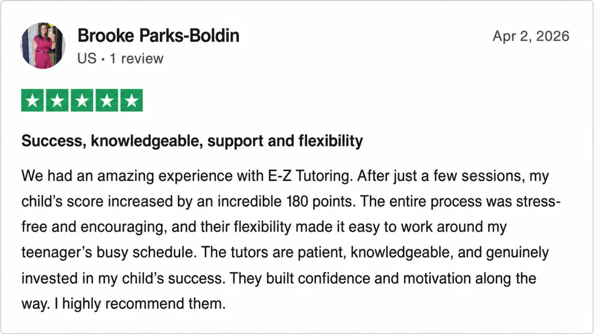 Trustpilot review screenshot goes here