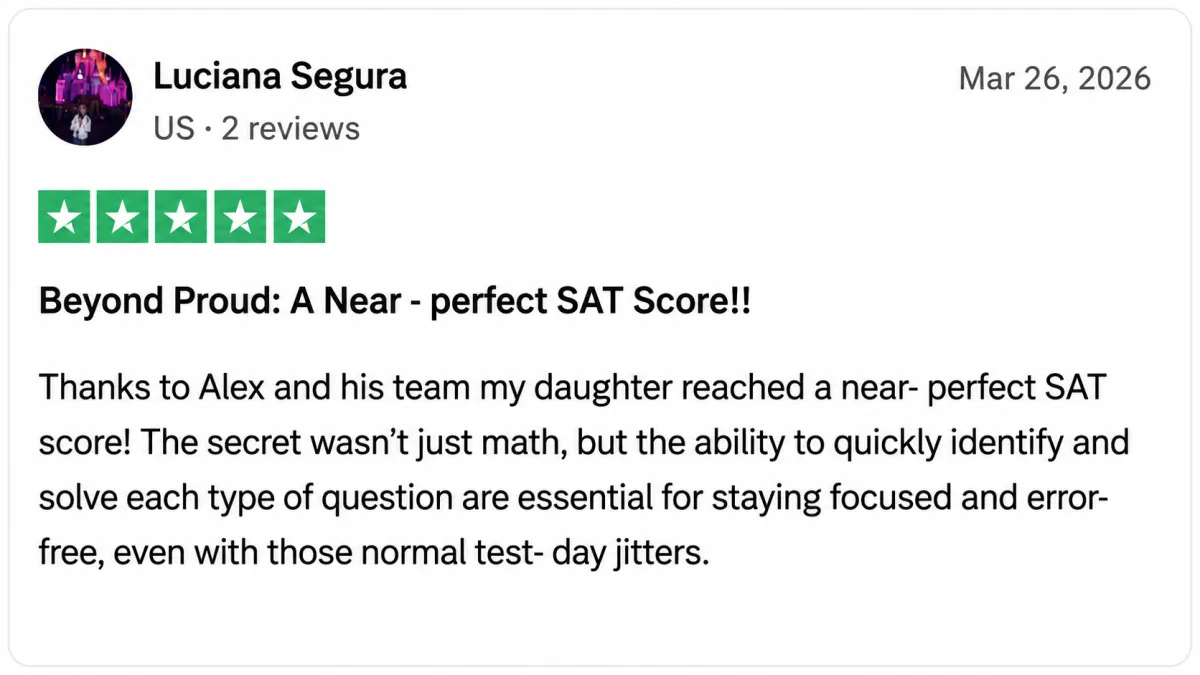 Trustpilot review screenshot goes here