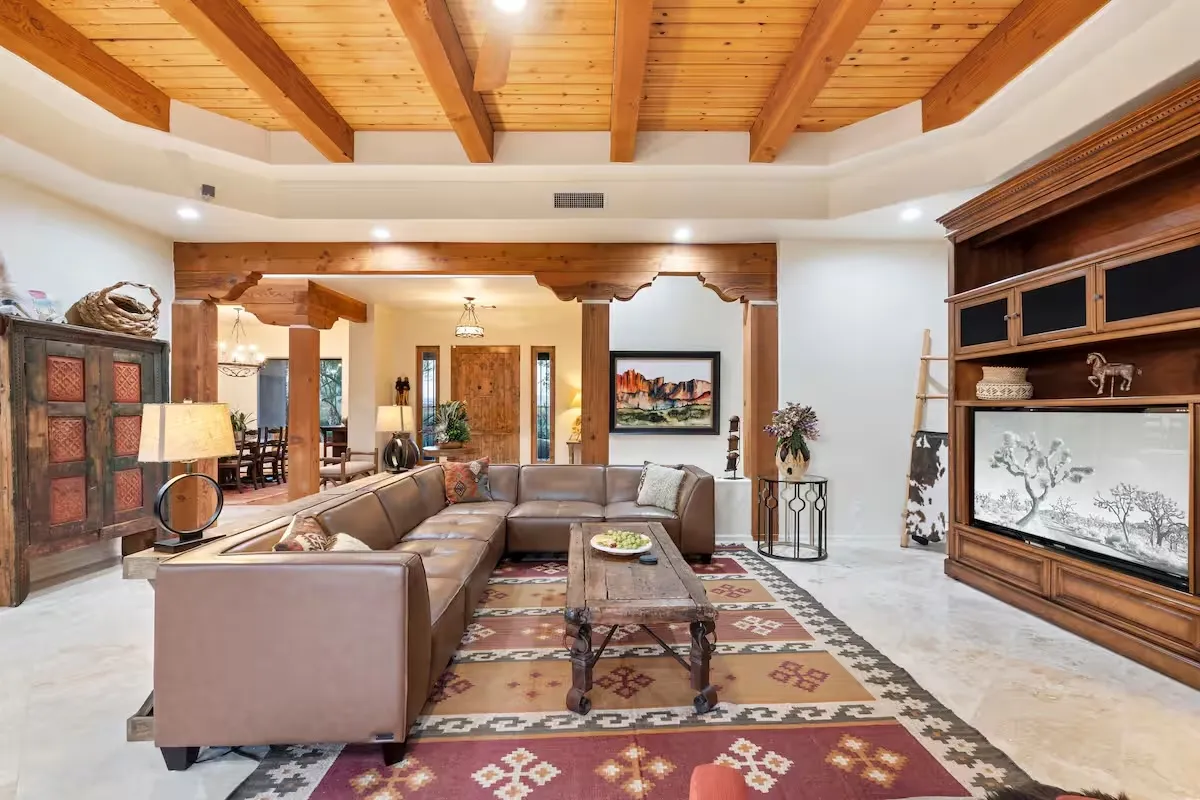 living room at hera rising