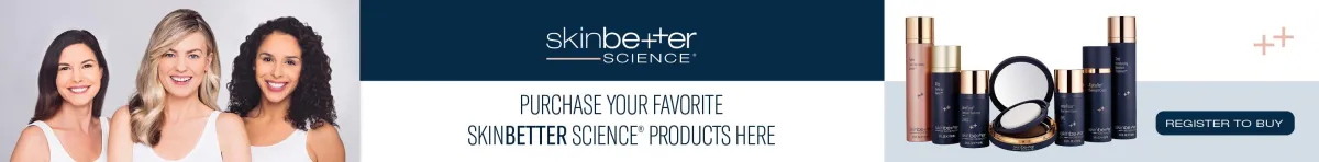 skinbetter science products banner