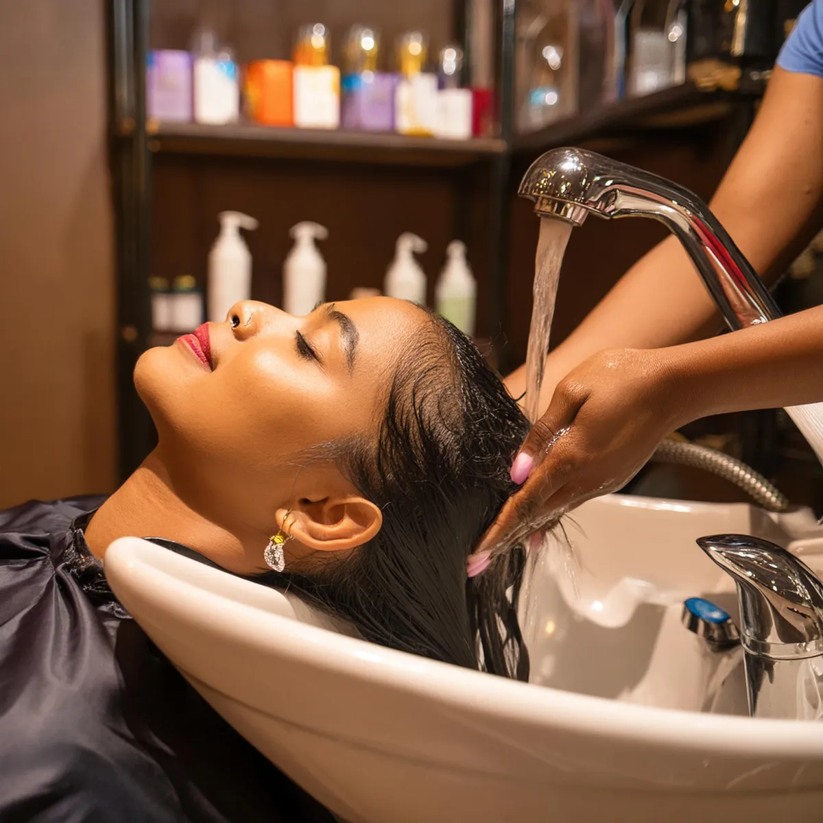 Massage de Cheveux