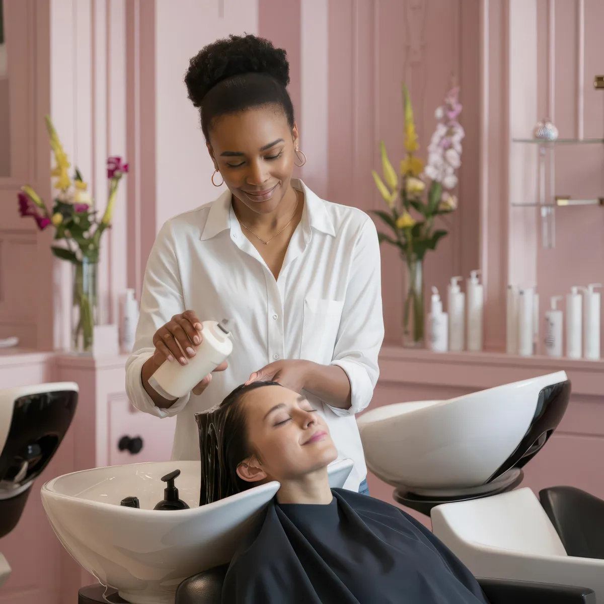 Massage de Cheveux