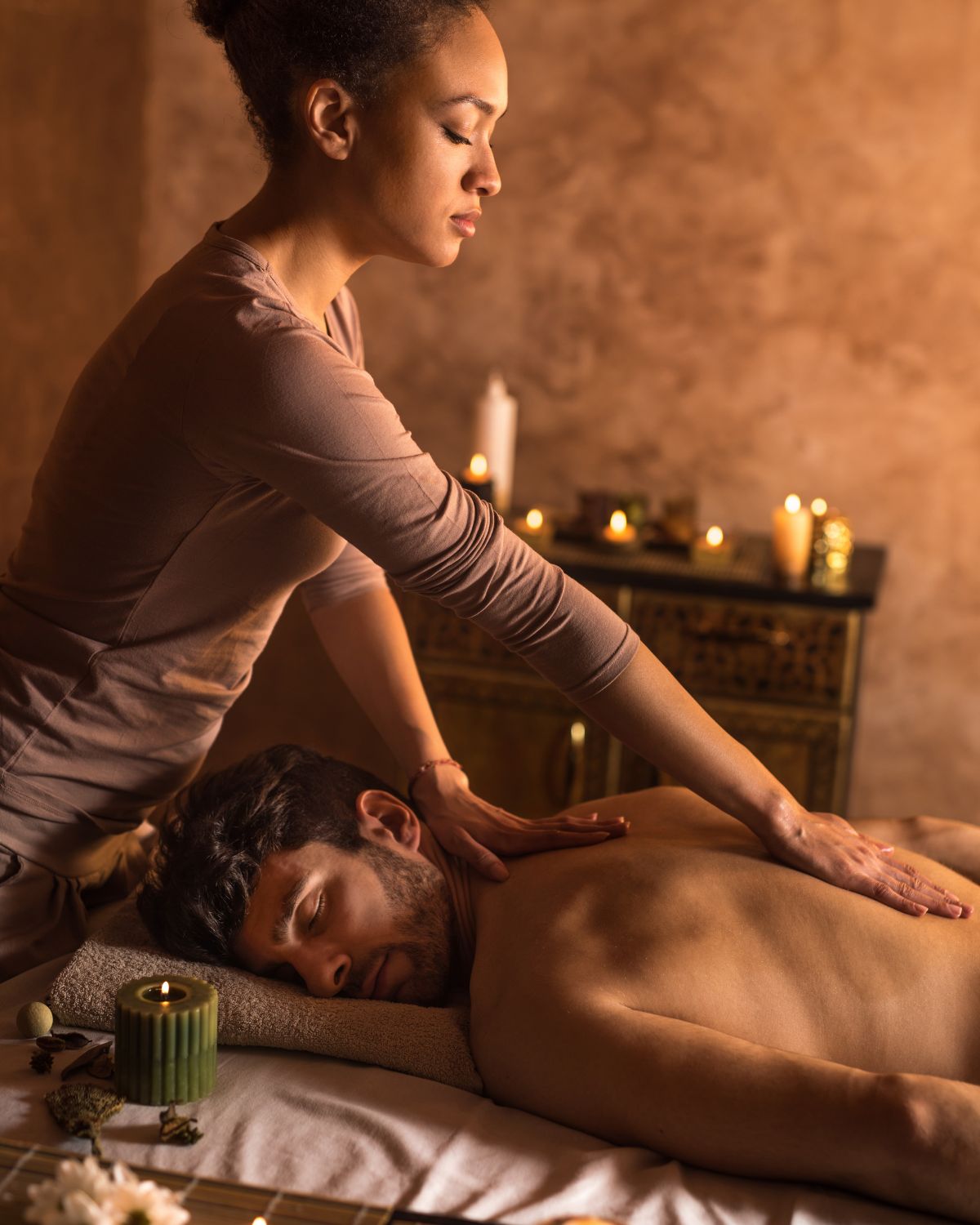 Spa detail at Lotus Thai Massage and Wellness