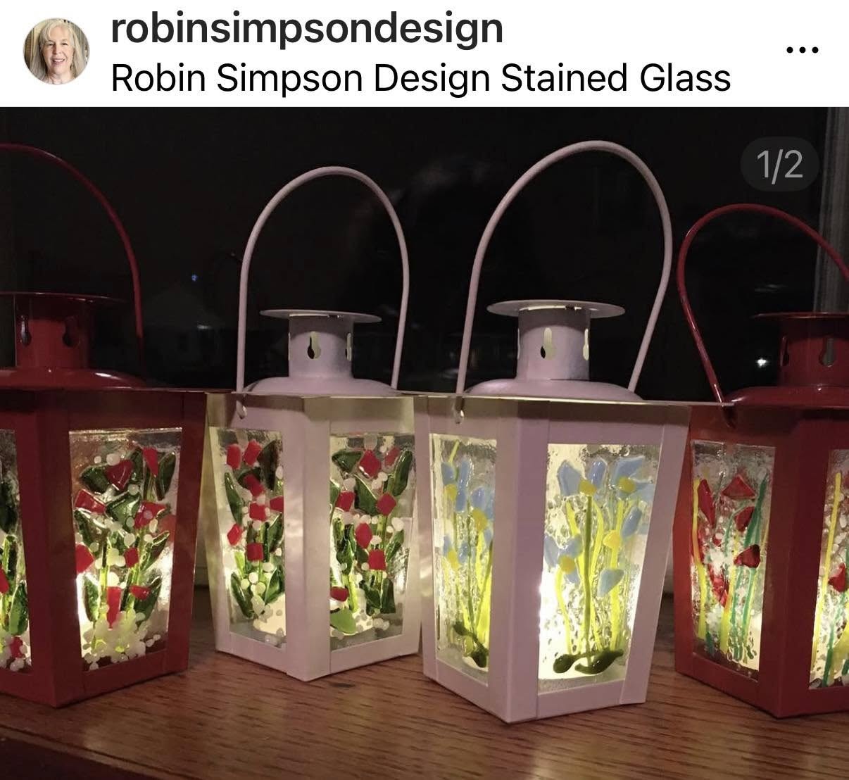 Robin Simpson Stained Glass: Bold and Daring Designs