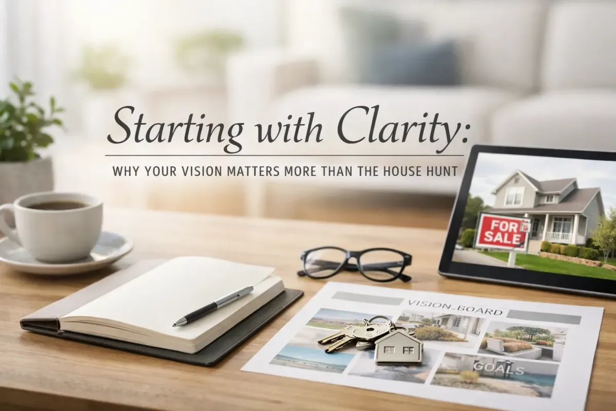 Starting with Clarity: Why Your Vision Matters More Than the House Hunt