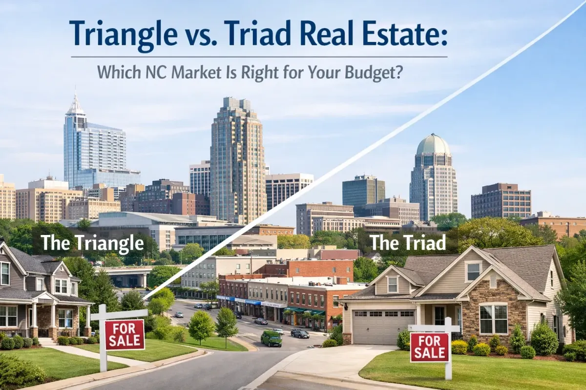 Triangle vs. Triad Real Estate: Which NC Market Is Right for Your Budget?