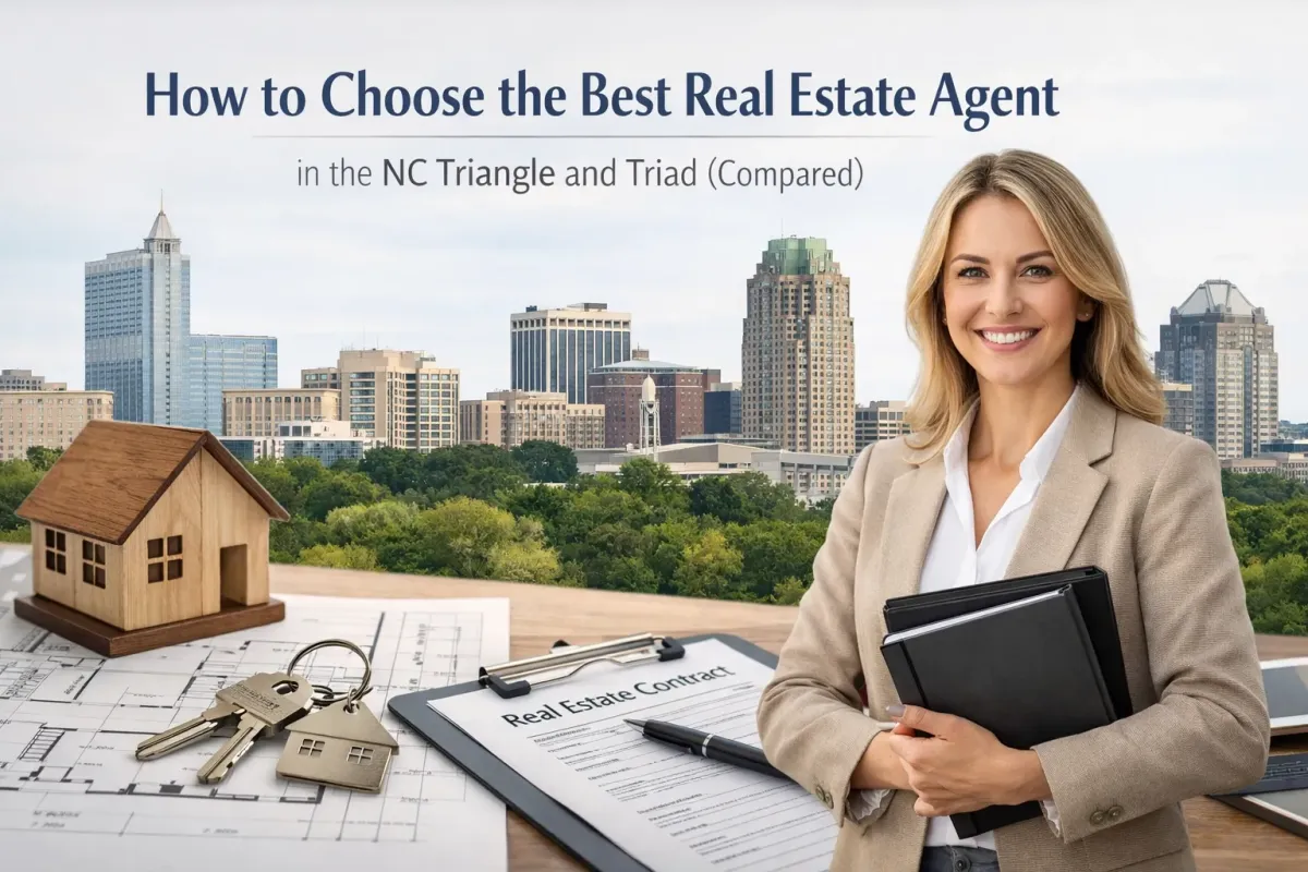 How to Choose the Best Real Estate Agent in the NC Triangle and Triad (Compared)