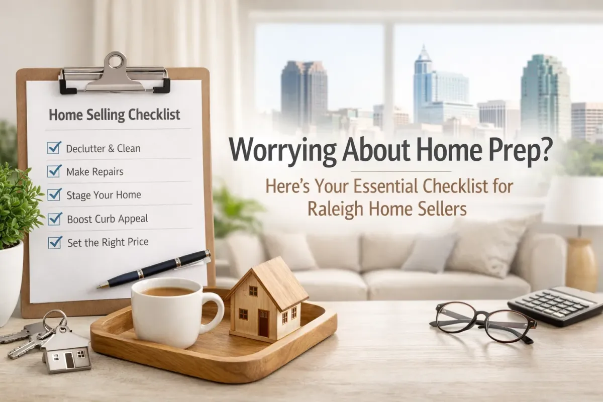 Worrying About Home Prep? Here’s Your Essential Checklist for Raleigh Home Sellers