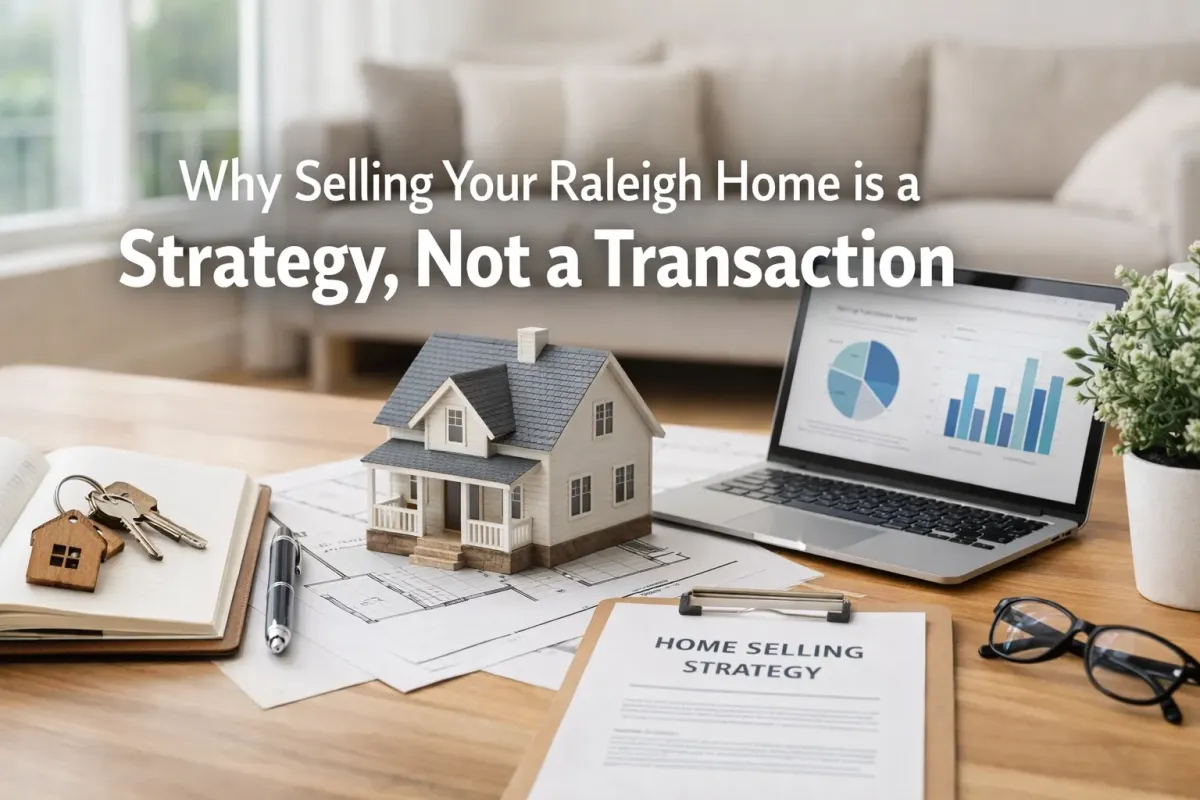Why Selling Your Raleigh Home is a Strategy, Not a Transaction