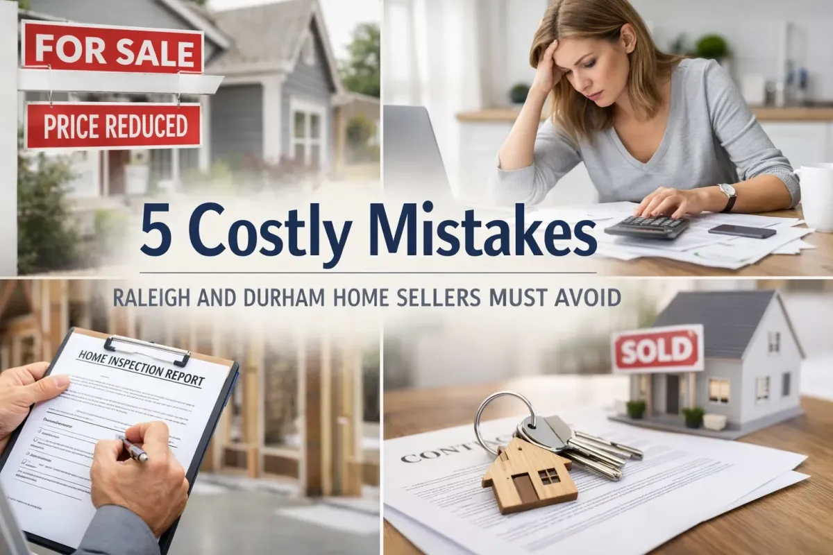 5 Costly Mistakes Raleigh and Durham Home Sellers Must Avoid