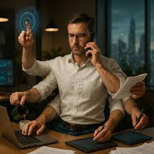 three person standing near wall inside building