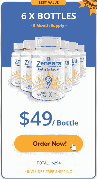 Order now Zeneara 6 bottles