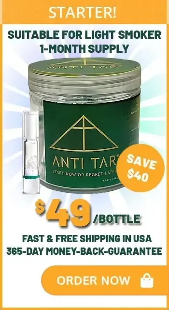 anti tar 1 month supply