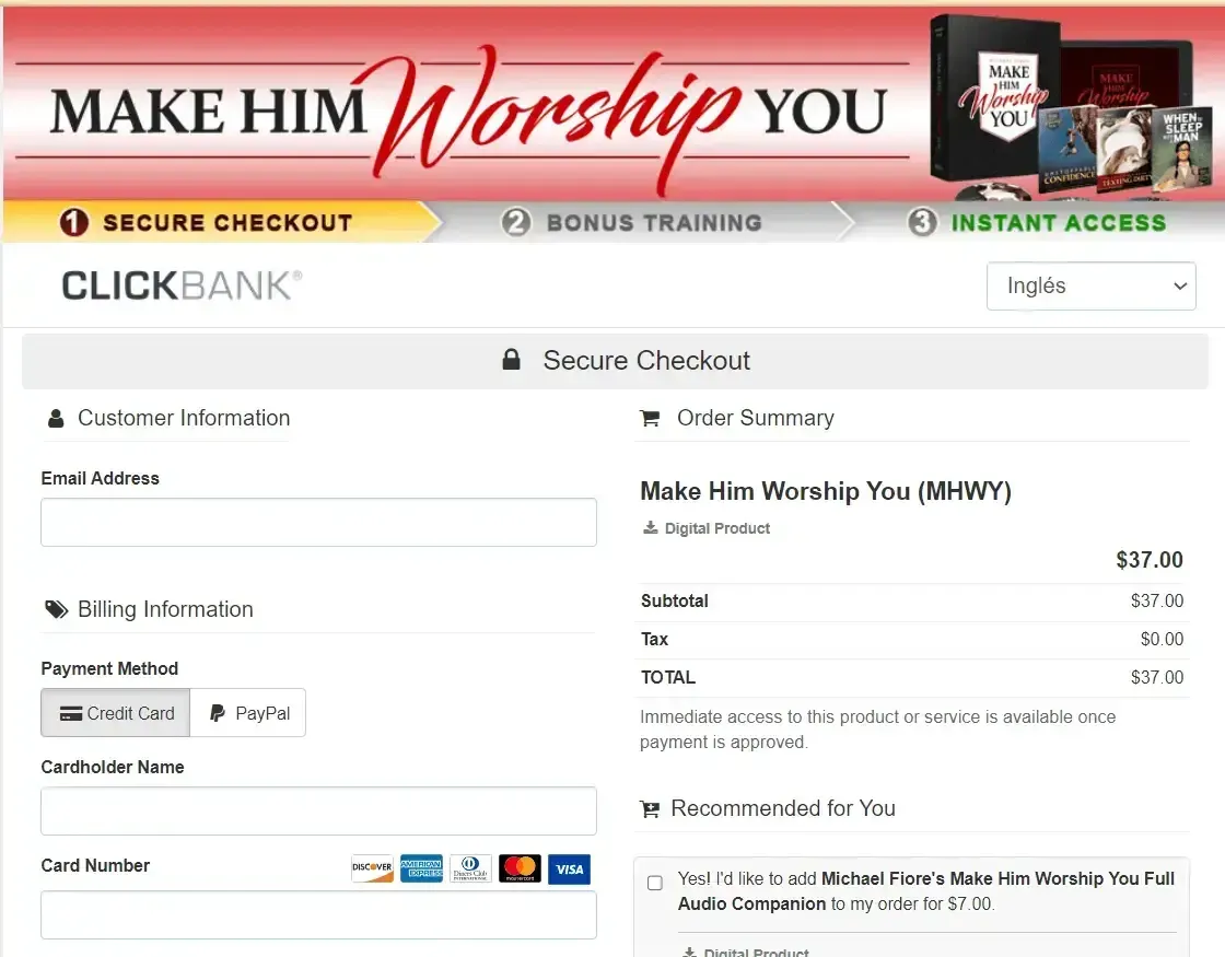 secure checkout