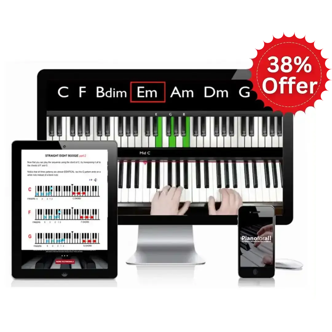 Pianoforall 38% offer