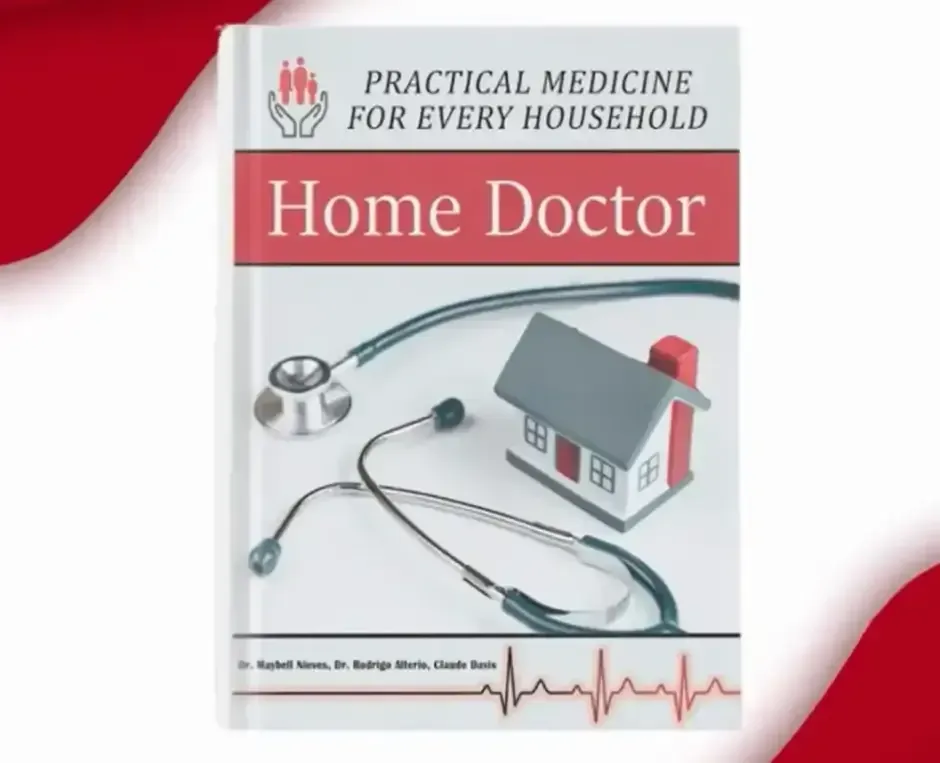 home doctor book with front cover