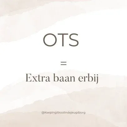 OTS = Een extra baan erbij