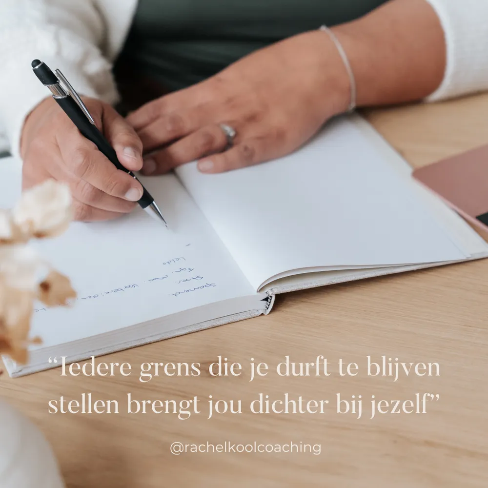 Iedere grens die je durft te blijven stellen brengt je dichter bij jezelf