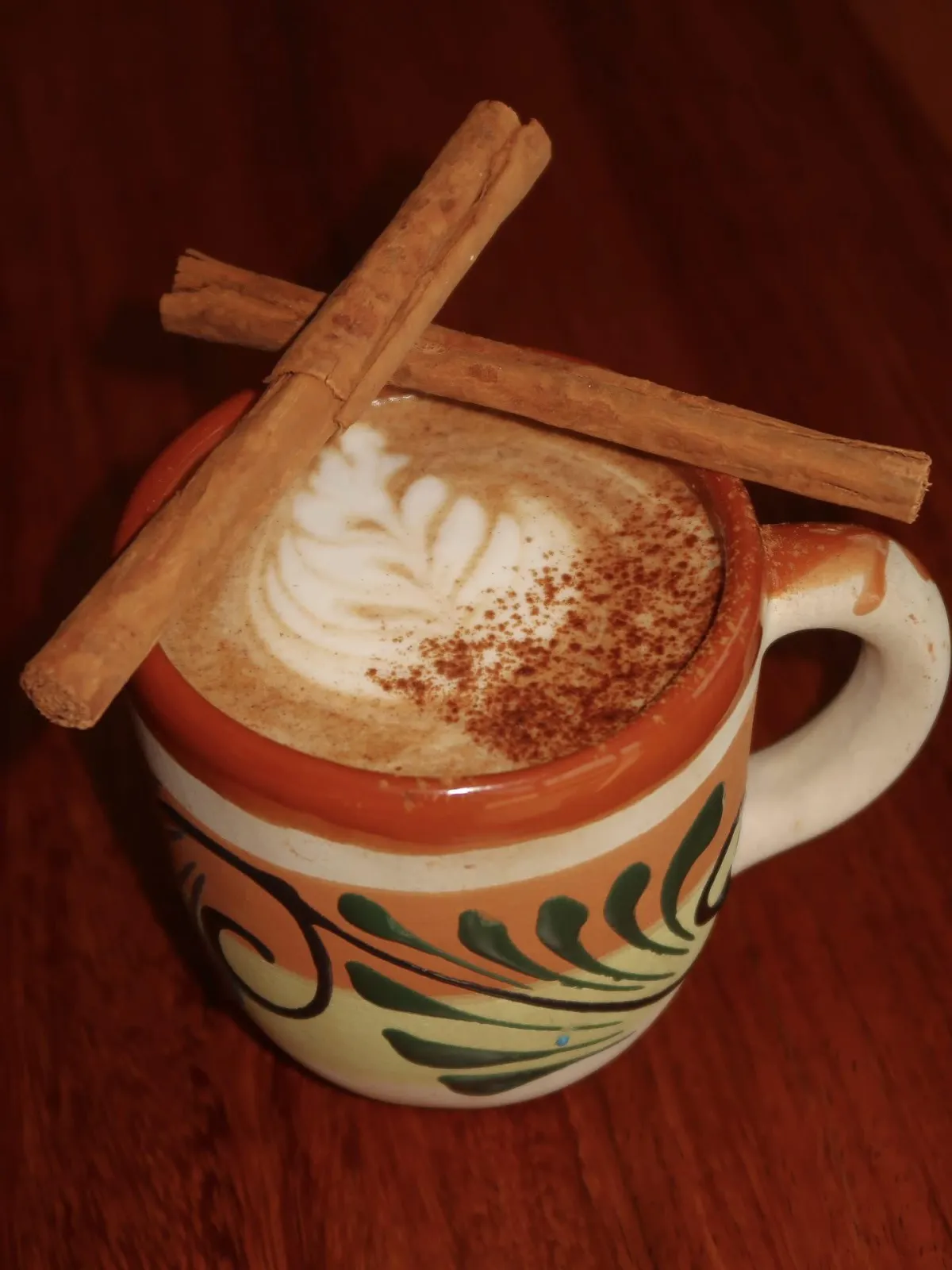 Horchata Latte high-fashion product photography