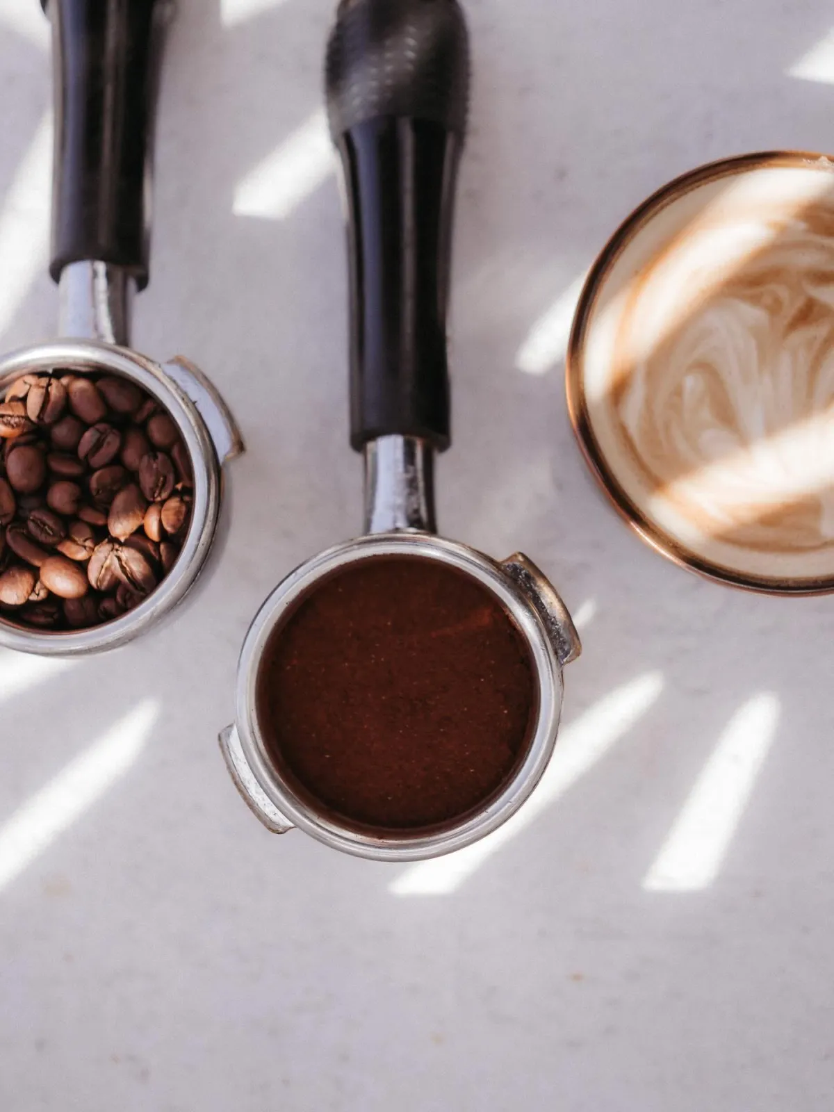 Horchata Latte high-fashion product photography