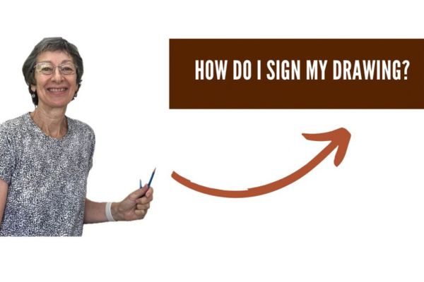How Do I Sign My Drawing?
