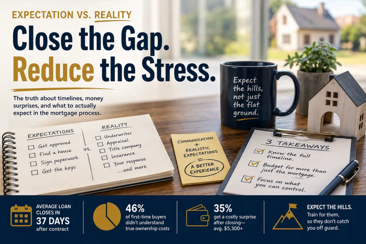 Expectation vs. Reality: Why the Real Stress in Buying a Home Isn't the Process, It's the Surprise
