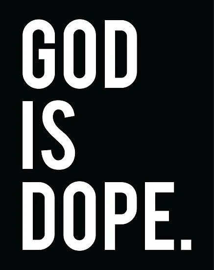 God Is Dope Logo