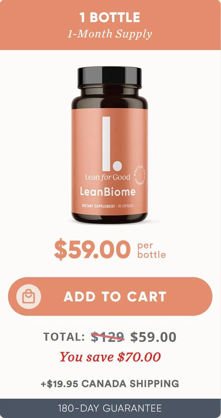 Buy LeanBiome 1 Bottle