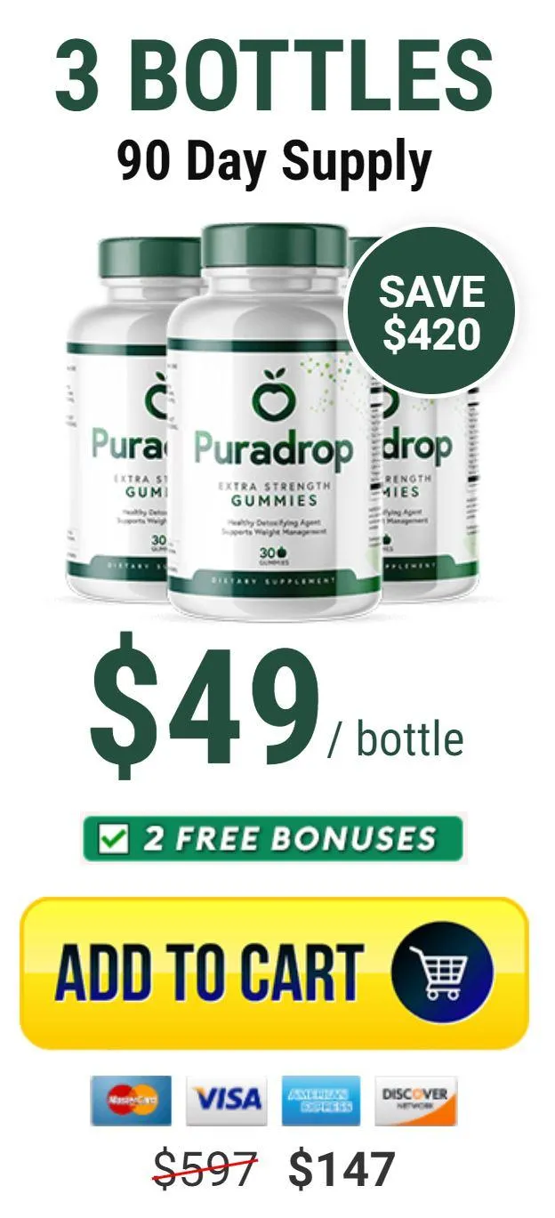 Buy PuraDrop 3 Bottles