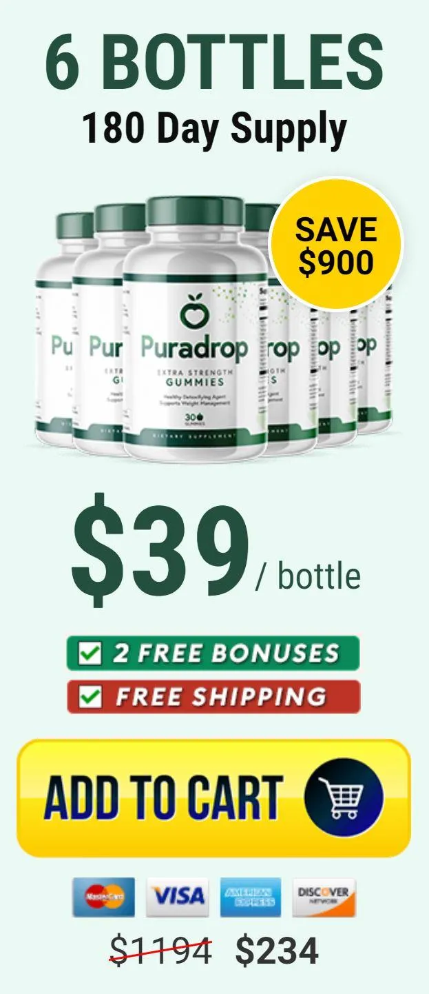 Buy PuraDrop 6 Bottles